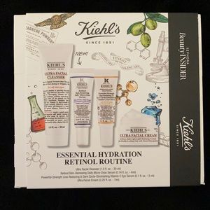 FREE WITH BUNDLE KIEHLS ESSENTIAL HYDRATION RETINOL ROUTINE